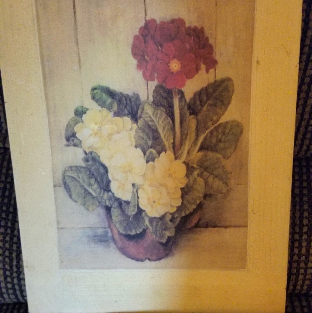 Wall art floral small